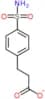 3-(4-sulfamoylphenyl)propanoic acid