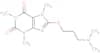 8-[3-(dimethylamino)propoxy]-1,3,7-trimethyl-3,7-dihydro-1H-purine-2,6-dione