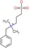 3-[benzyl(dimethyl)ammonio]propane-1-sulfonate