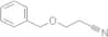 3-(Phenylmethoxy)propanenitrile