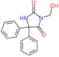 3-(hydroxymethyl)-5,5-diphenylimidazolidine-2,4-dione