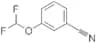 3-(difluoromethoxy)benzonitrile