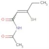 2-Pentenamide, N-acetyl-3-mercapto-