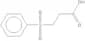 3-(phenylsulfonyl)propionic acid