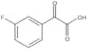 3-Fluoro-α-oxobenzeneacetic acid
