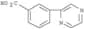 Benzoicacid, 3-(2-pyrazinyl)-