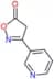 5(4H)-Isoxazolone,3-(3-pyridinyl)-(9CI)