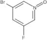 Pyridine, 3-bromo-5-fluoro-, 1-oxide