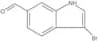 1H-Indole-6-carboxaldehyde, 3-bromo-