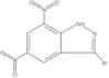 3-Bromo-5,7-dinitro-1H-indazole