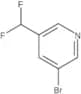 3-Bromo-5-(difluoromethyl)pyridine