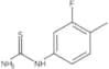 N-(3-Fluoro-4-methylphenyl)thiourea