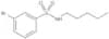 3-Bromo-N-pentylbenzenesulfonamide