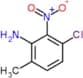 3-chloro-6-methyl-2-nitroaniline