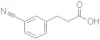 3-Cyanobenzenepropanoic acid