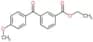 ethyl 3-(4-methoxybenzoyl)benzoate