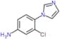 3-chloro-4-(1H-imidazol-1-yl)aniline