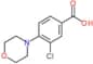 3-chloro-4-morpholino-benzoic acid