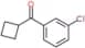 (3-chlorophenyl)-cyclobutyl-methanone