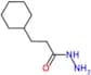 3-cyclohexylpropanehydrazide