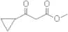 Methyl β-oxocyclopropanepropanoate