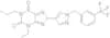 3-Ethyl-1-propyl-8-(1-(3-(trifluoromethyl)benzyl)-1H-pyrazol-4-yl)-1H-purine-2,6(3H,8H)-dione