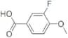 3-Fluoro-4-methoxybenzoic acid