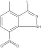 3-Iodo-4-methyl-7-nitro-1H-indazole
