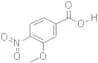3-Methoxy-4-nitrobenzoic acid