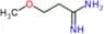 (1E)-3-methoxypropanimidamide