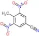 4-methyl-3,5-dinitrobenzonitrile
