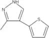 3-Methyl-4-(2-thienyl)-1H-pyrazole