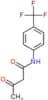 3-oxo-N-[4-(trifluoromethyl)phenyl]butanamide