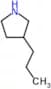 3-propylpyrrolidine