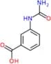3-(carbamoylamino)benzoic acid