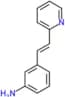 3-[(E)-2-pyridin-2-ylethenyl]aniline