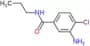 3-amino-4-chloro-N-propylbenzamide