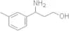3-Amino-3-(3-methylphenyl)propan-1-ol
