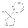 Pyrrolidine, 3-methyl-3-phenyl-