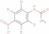 N-(4-Nitrophenyl-2,3,5,6-d4)acetamide