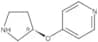 4-[(3R)-3-Pyrrolidinyloxy]pyridine