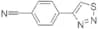 4-(1,2,3-Thiadiazol-4-yl)benzonitrile