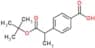 4-(2-tert-butoxy-1-methyl-2-oxo-ethyl)benzoic acid