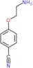 4-(2-aminoethoxy)benzonitrile