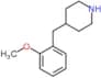 4-[(2-Methoxyphenyl)methyl]piperidine