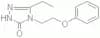 5-Ethyl-2,4-dihydro-4-(2-phenoxyethyl)-3H-1,2,4-triazol-3-one