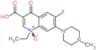 1-ethyl-6-fluoro-7-(4-methylpiperazin-1-yl)-4-oxo-1,4-dihydroquinoline-3-carboxylic acid 1-oxide