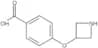 4-(3-Azetidinyloxy)benzoic acid