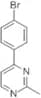 4-(4-bromophenyl)-2-methylpyrimidine