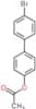 [1,1′-Biphenyl]-4-ol, 4′-bromo-, 4-acetate